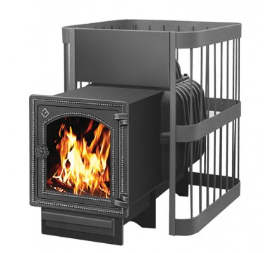 Чугунная печь для бани ЭТНА Магма 14 (ДТ-3С)